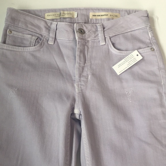 Anthropologie Pilcro High Rise Bootcut Crop 25 NWT - Picture 5 of 8